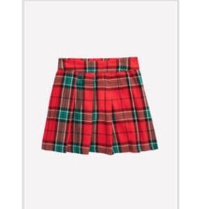 FabKids Red Plaid Skirt